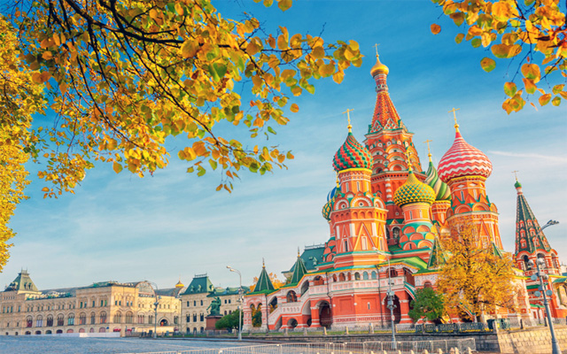 Du lịch Nga: Hà Nội – Moscow  – St Peterburg – Hà Nội